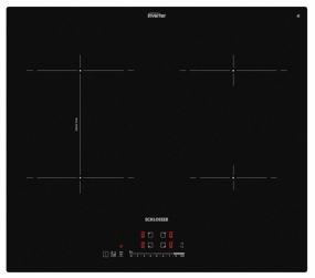 BS723-53BAG įmontuojama 4 zonų indukcinė stiklo keramikos kaitlentė, 60cm  INVERTER ,ANTI-SCRATCH GLASS ,MATT BLACK , BOOST , STOP&GO , FREE ZONE/BRIDGE ,HOB TO HOOD CONNECTION
