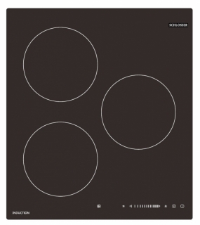 PI403Q1  įmontuojama 3 zonų  indukcinė   kaitlentė, stiklo keramika ,45cm , BOOST